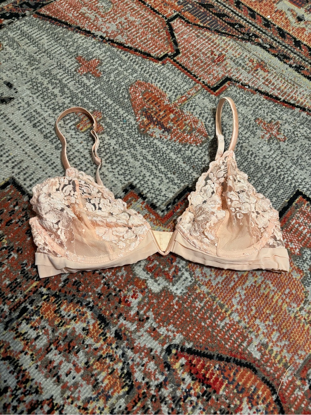 La Perla Lace, Silk & Tulle Underwire Bra 36C
